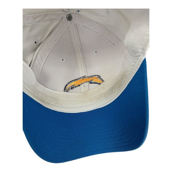Reebok NFL San Diego Chargers Hat – White Blue Stitching – Lightning Bolt Logo – - Picture 5 of 10